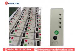China Touchless Wall Mounted Human Temperature Measure Thermometer with LED Display Result supplier