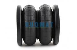 China TS16949 Double Convoluted Air Spring Rubber Air Pillow 205mm Height Suspension Equipment supplier