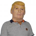 USA President Celebrity Rubber Masks , Donald Trump Head Mask Overhead for sale