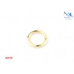 Fashion Style Purse Rings Hardware , 19mm Inner Size Metal O Rings For Handbags for sale