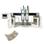 CNC 1500x3000mm Table Arc Slab 4 Axis Engraving Machine For Wood Granite Marble for sale