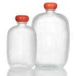 Wholesale Customizationl 32Oz Clear Milk Juice Beverage Bottle With Lid for sale