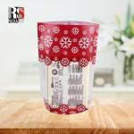 Food Packaging Stand Up Pouch With Cross Block Bottom And Cellophane Clear Treat