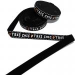 Custom Design Printed Nylon Elastic Webbing For Garment for sale