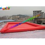 Customized Cube Inflatable Water Pool Summer Sport Game With Air Pumps for sale