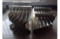 China SS316L Chevron Plate Mist Eliminator , Desulfurization 3 Pass Demister supplier
