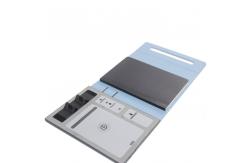 China OEM Rectangle Wireless Charging Power Bank Notebook Customized Logo supplier