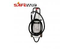 China St12 Foam Fire Extinguisher Chemical Trolley 25L Coated White supplier