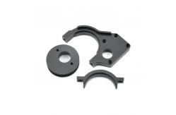 China Ra3.2 Casting CNC Turned Components Sandblast Broaching 1000mm Length supplier