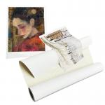 Matte Fine Art 100% Polyester Canvas Roll 270gsm For Eco-Solvent Ink Printing for sale