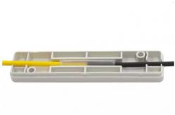 China Flame Retardant Nylon Fiber Drop Cable Joint Kits , FTTH Drop Splice Enclosure supplier