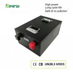 Rechargeable Lithium Battery 48V 180AH For Electric Boat , Sightseeing Car , Golf Cart for sale