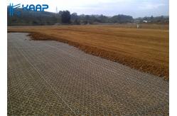 China Hexagonal Gabion Panels 8x10cm Aperture Mechanically Double Twisted supplier