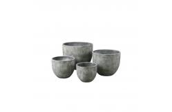 China Durable Fiber Cement Flower Planters with Drainage supplier