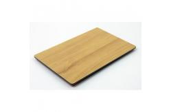 China Customizable Wooden Aluminum Composite Panel For Various Construction Needs supplier