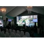 Light Weight Advertising LED Display Screen For Rent , LED Stage Screen Rental for sale