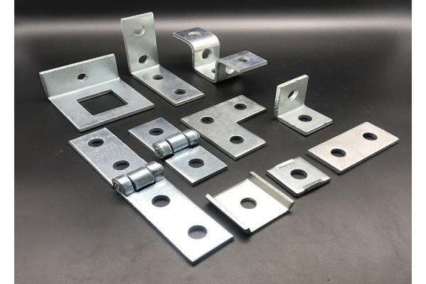 Custom Different Shape Electrical Zinc Unistrut Fitting Brackets