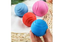 China Dog Chew Toys Solid Rubber Balls Elasticity Teeth Cleaning Ball Diameter Solid Durable supplier
