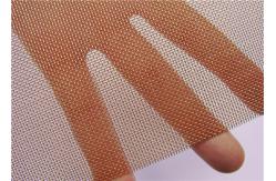 China 4x6 Inch 0.5mm Copper Woven Wire Mesh Sheets supplier