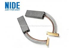 China Generator And Electric Motor Spare Parts Black Carbon Brush Low Noise supplier