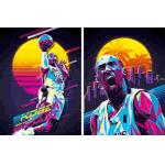 Custom Super Star Singer 3D Picture Lenticular Printing Flip Effect 3D Prints
