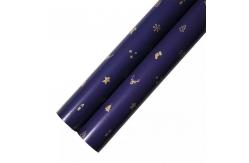 China Classic Black White Custom Roll Wrapping Paper Christmas Gift Wrapping Paper Rolls supplier