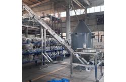 China Adjustable Speed Spiral Feeder Stainless Steel Industrial Powder And Granular Lifting Conveyor supplier