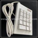White Bank Counter 1.5m Plastic Numeric Keypad Computer Numeric Keys