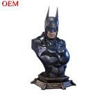 Custom Toy Manufacturer custom 3D Bat-Man Toy Money Box Figures oem plastic figurine for sale