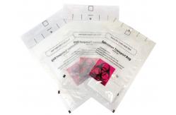 China Customized Air Transport Biohazard Plastic Bag Gravure Printing supplier
