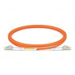 LC UPC To LC UPC Duplex OM1 Fiber Optic Cable Multimode PVC 2.0mm - 2m for sale
