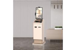China Self Service Kiosk For Hotels With Printer QR Code Scanner Cash Recycler supplier