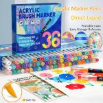 Colorful Painting Pens Students Direct Liquid Acrylic Marker Pen for sale