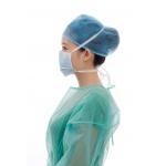 9*18cm Non Irritating Disposable Face Mask With Nonwoven Ties
