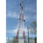 4G 5G Base Station Coastal Area Hot Dip Galvanized Telecommunication Angle Steel Tower