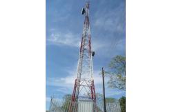 China 4G 5G Base Station Coastal Area Hot Dip Galvanized Telecommunication Angle Steel Tower supplier