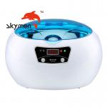 Digital Touch Panel Heated Ultrasonic Parts Cleaner Jewelry Glasses Watch Strap 600ml for sale