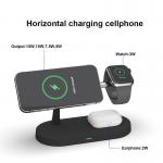 Magnetic 15W Fast 5 In 1 Wireless Charger Stand With Night Lamp