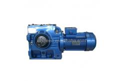 China Hollow Shaft Worm Helical Bevel Gear Reducer Gearbox With Inline Motor supplier
