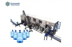 China Automatic 5 Gallon Bottle Barrel Water Washing Filling Capping Machine supplier