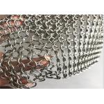 Length 10m Flexible Architectural Stainless Steel Ring Mesh Anti Cut for sale
