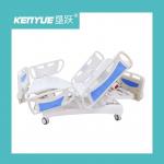 Hospital Furniture Electric Nursing Bed Blue Five Function Adjustable for sale