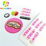 Epoxy Material Shrink Sleeve Labels Offset Printing With Die Cut Straight Corner for sale