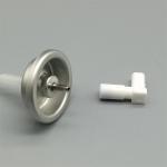 One Inch Metal Stem Metered Aerosol Valve For Aerosol Containers