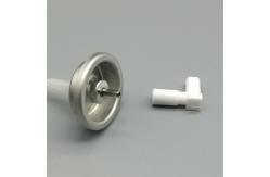China One Inch Metal Stem Metered Aerosol Valve For Aerosol Containers supplier