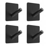 Non-Punching Heavy Duty Stainless Steel Sticky Hangers Wall Hooks Adhesive Hooks for sale