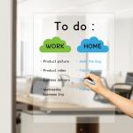 Clear Adhesive Free Sticky Static Whiteboard Sheet In Roll For Office Use for sale