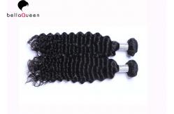 China Grade 7A Unprocessed Peruvian Human Hair Deep Wave Hair Weft For Women supplier