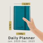 Custom Pocket Size Weekly Monthly Planner FSC Certificate Vegan Leather for sale