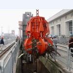 Hydraulic Garbage Crane Grab Bucket For Sewer Garbage Disposal for sale